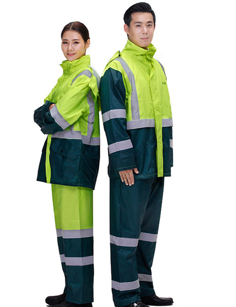 拼色環(huán)衛服 拼色環(huán)衛服定做